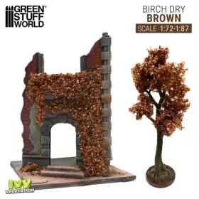   Green Stuff World - Ivy Foliage - Brown Birch - Small (1:72/1:87)