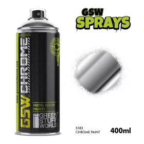 Green Stuff World - Chrome Spray Paint 400ml