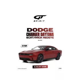   GT Spirit - 2025 Dodge Charger Daytona Scat/pack redeye *Resin serie* red