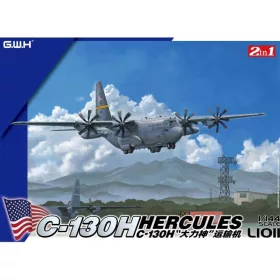   Great Wall Hobby - USAF C-130H Hercules 2 in 1 repülő makett