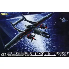   Great Wall Hobby - 1:48 WWII USAAF Northrop P-61B  Black Widow  Last Shoot Down 1945