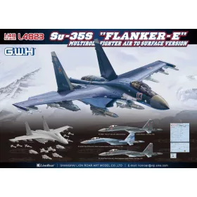   Great Wall Hobby - 1/48 Su-35S  Flanker E  Multirole Fighter Air to Surface Version