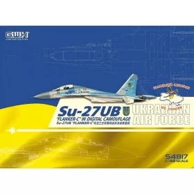   Great Wall Hobby - Ukrainian Sukhoi Su-27UB Digital Camo Limited Ed.