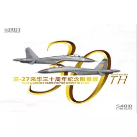   Great Wall Hobby - 1/48 Su-27  Flanker B  Heavy Fighter  Service in China 30th Annversary  - limited edition