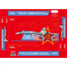   Great Wall Hobby - 1/72 PLAAF Su-35S  Flanker E  Multirole Fighter