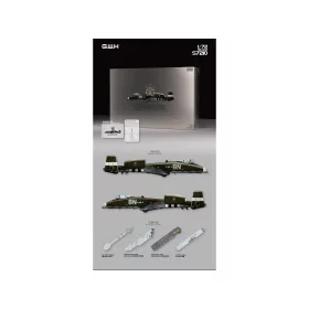   Great Wall Hobby - A-10C USAF 75th Anniversary Idaho Air National Guard 2021 repülő makett