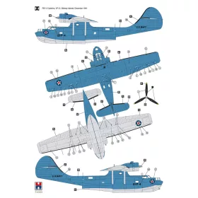 Hobby 2000 - Consolidated PBY-3 Catalina repülő makett