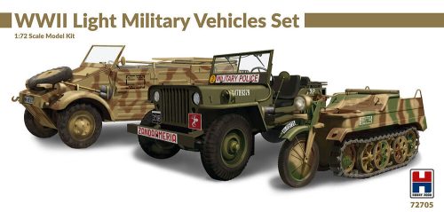 Hobby 2000 - WWII Light Military Vehicles Set