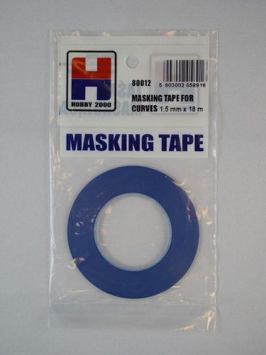 Hobby 2000 - Masking Tape For Curves 1,5 mm x 18 m