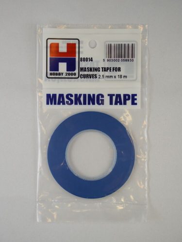 Hobby 2000 - Masking Tape For Curves 2,5 mm x 18 m