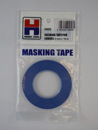 Hobby 2000 - Masking Tape For Curves 4 mm x 18 m