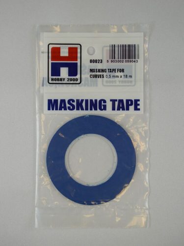 Hobby 2000 - Masking Tape For Curves 0,5 mm x 18 m