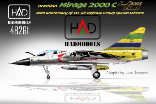 Had models - Mirage 2000C ”40th anniversary of 1st Air Defence Group” decal shee