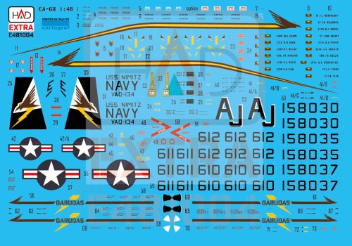 HAD models - EA-6B Prowler USS NIMITZ The final Countdown