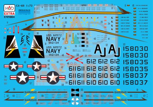 HAD models - EA-6B Prowler USS NIMITZ The final Countdown