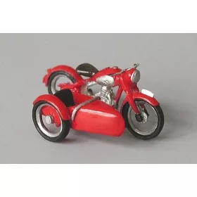 Hauler - Jawa 250 Perak with sidecar year1946