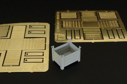 Hauler - 1/48 Steel containers (2pcs) PE kit of steel containers