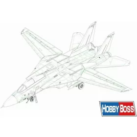 Hobbyboss - F-14A Tomcat repülő makett