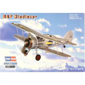 Hobbyboss - Raf Gladiator repülő makett