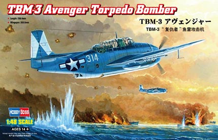 Hobbyboss - TBM-3 Avenger Torpedo Bomber