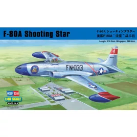Hobbyboss - F-80A Shooting Star Fighter repülő makett