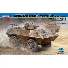   Hobbyboss - M706 Commando Armored Car Product Improved harcjármű makett
