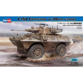 Hobbyboss - V-150 Commando W/20Mm Cannon