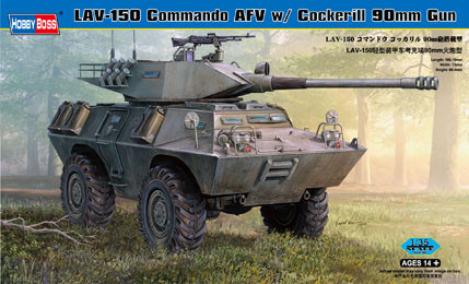 Hobbyboss - Lav-150 Commando Afv Cockerill 90Mm Gun
