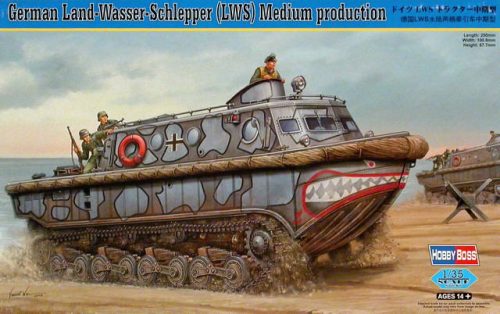 Hobbyboss - German Land-Wasser-Schlepper (Lws) Medium Production