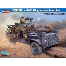 Hobbyboss - Rsov W/Mk 19 Grenade Launcher harcjármű makett