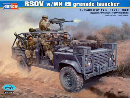 Hobbyboss - Rsov W/Mk 19 Grenade Launcher