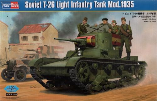 Hobbyboss - Soviet T-26 Light Infantry Tank Mod.1935