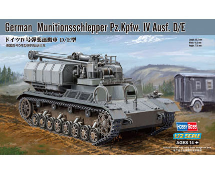 Hobbyboss - German Munitionsschlepper Pz.Kpfw. Iv Ausf. D/E