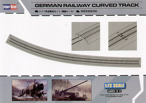 Hobbyboss - German Railway Curved Track