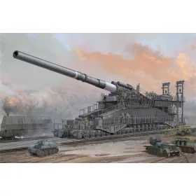 Hobbyboss - German 80cm K(E) railway gun Dora