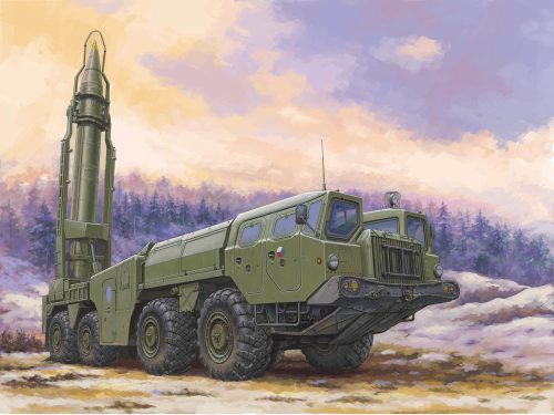 Hobbyboss - Soviet(9P117M1) Launcher w. R17 Rocket of 9K72 Missile Complex Elbrus(Scud B)