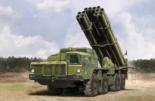 Hobbyboss - Russian 9A52-2 Smerch-M multiple rocket launcher of RSZO 9k58 Smerch MRLS