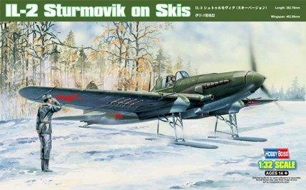 Hobbyboss - Il-2 Sturmovik On Skis