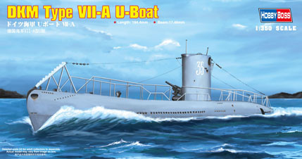 Hobbyboss - Dkm Navy Type Vii-A U-Boat