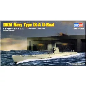   Hobbyboss - Dkm Navy Type Ix-A U-Boat tengeralattjáró makett