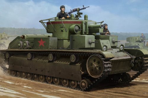 Hobbyboss - Soviet T-28 Medium Tank (Welded)
