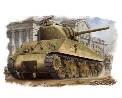 Hobbyboss - U.S M4A3  Tank