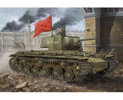 Hobbyboss - Russian Kv-1 1942 Simplified Turret Tank