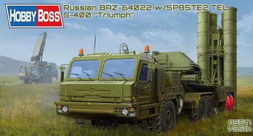 Hobbyboss - Russian Baz-64022 With 5P85Te2 Tel S-400