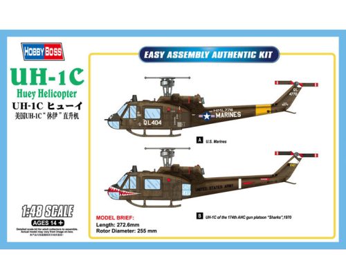 Hobbyboss - Uh-1C Huey Helicopter