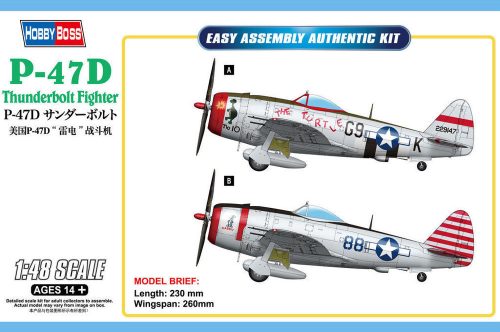 Hobby Boss - P-47D Thunderbolt Fighter