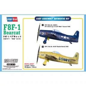 Hobby Boss - F8F-1 Bearcat repülő makett