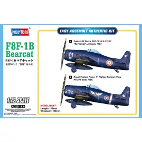 Hobby Boss - F8F-1B Bearcat repülő makett