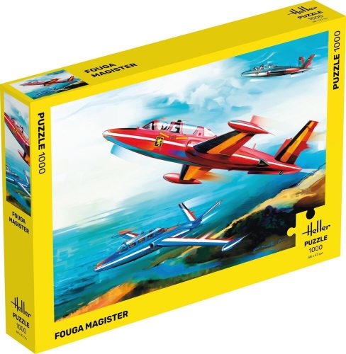 Heller - Puzzle Fouga Magister 1000 Pieces