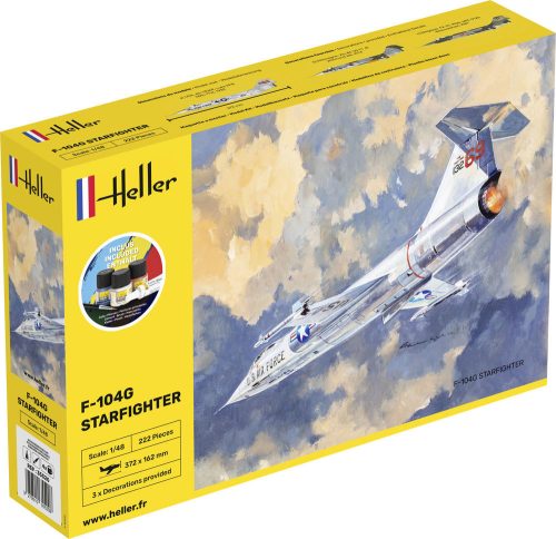 Heller - STARTER KIT F-104G Starfighter